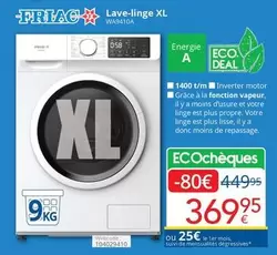 De - Lave-linge XL WA9410A