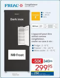 Dark - Congélateur VOVT201DIENF