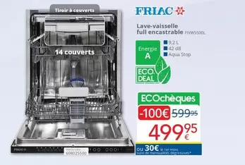 De - Lave-vaisselle full encastrable