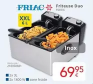 Friteuse Duo F601IX