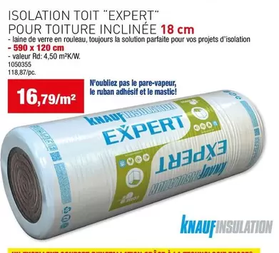 De - ISOLATION TOIT "EXPERT" POUR TOITURE INCLINÉE 18 cm