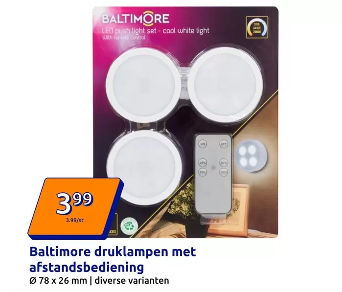 Cool - Druklampen Met Afstandsbediening