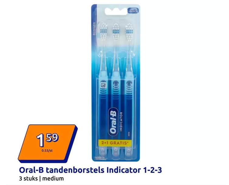 tandenborstels Indicator 1-2-3