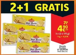 Be - Biscuits Koekjes ST GEORGES Petit urre