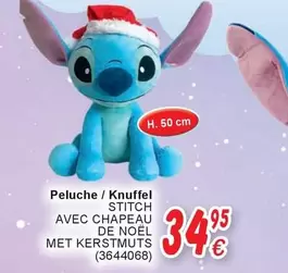 Stitch - STITCH AVEC CHAPEAU DE NOËL MET KERSTMUTS