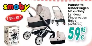 Poussette Kinderwagen Maxi-Cosy Landeau Kinderwagen Beige (3768732)