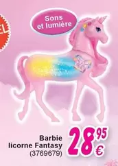 Barbie - licorne Fantasy (3769679)
