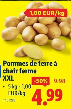 De - Pommes de terre à chair ferme