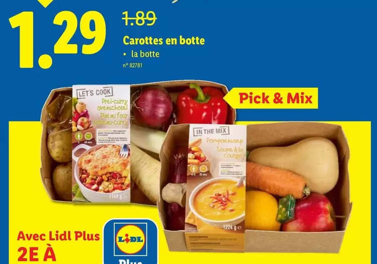 Mix - Carottes en botte
