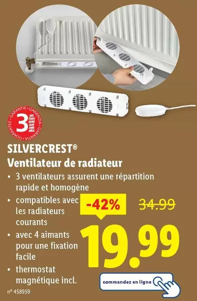 De - Ventilateur de radiateur