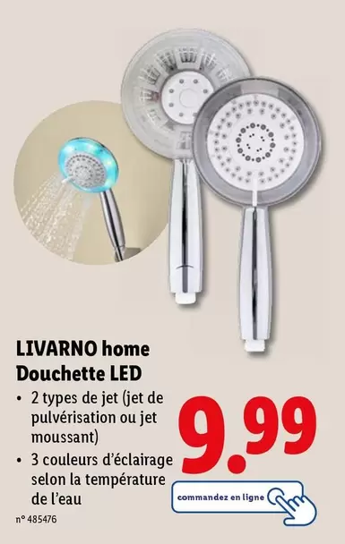 De - Douchette LED