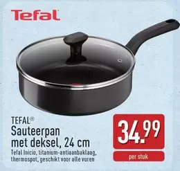 Sauteerpan met deksel, 24 cm