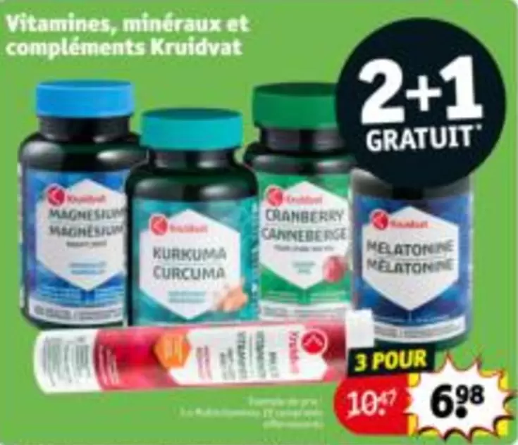 Vitamines, minéraux et compléments