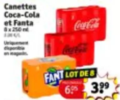 Coca Cola - Coca-Cola et Fanta