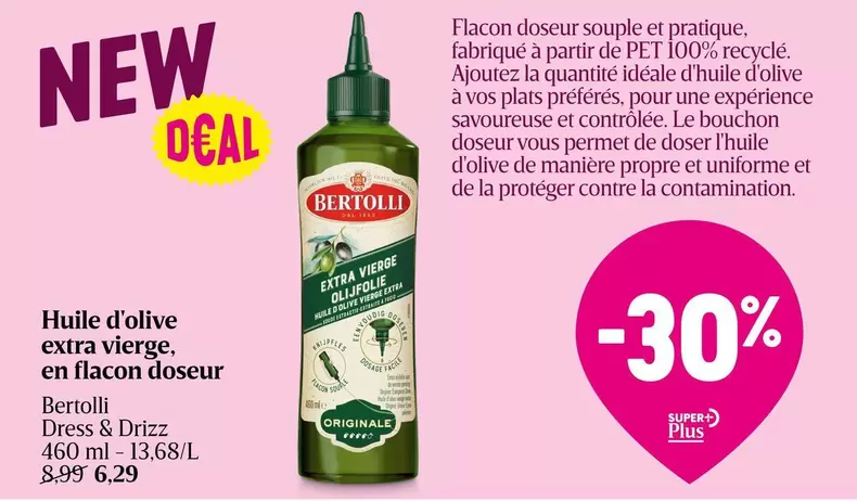 Be - Huile d'olive extra vierge, en flacon doseur