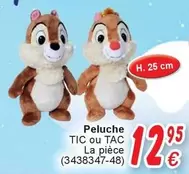 Peluche TIC ou TAC