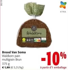 Waldkorn pain multigrain Brun