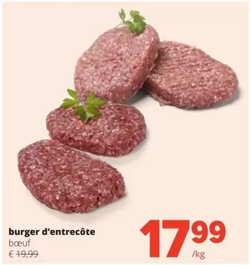 burger d'entrecôte