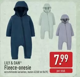 Fleece-onesie