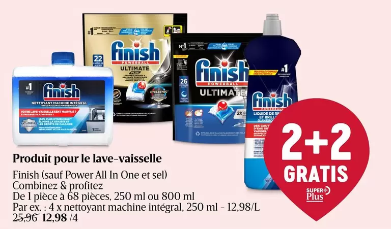 De - Produit pour le lave-vaisselle