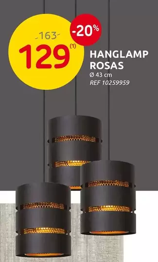 HANGLAMP ROSAS