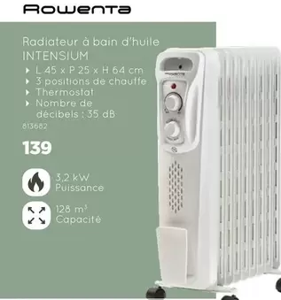 De - Radiateur à bain d'huile INTENSIUM