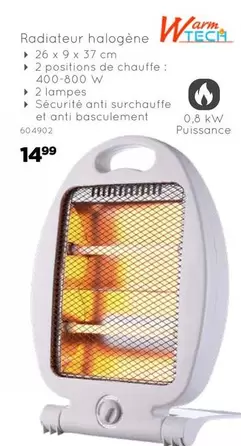 De - Radiateur halogène