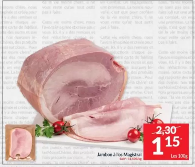 De - Jambon à l'os Magistral