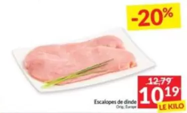 De - Escalopes de dinde