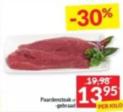 Paardensteak of -gebrad