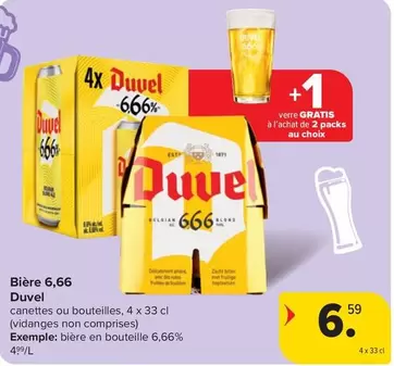 Duvel - Bière 6,66