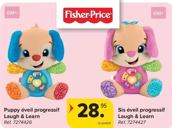 Puppy -  éveil progressif Laugh & Learn or Sis éveil progressif Laugh & Learn