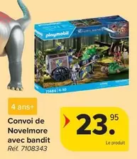 Playmobil - Convoi de Novelmore avec bandit