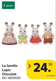 La famille Lapin Chocolat
