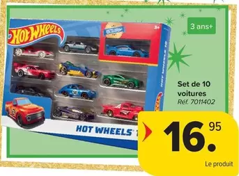 Hot - Set de 10 voitures