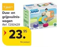 Playmobil - Duw- en grijpvuilniswagen