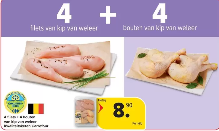 Filets Van Kip Van Weleer Or Bouten Van Kip Van Weleer