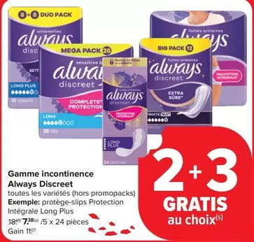 Mega - Always Discreet
