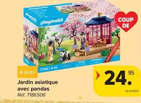 Playmobil - Jardin asiatique avec pandas