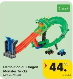 Monster - Démolition du Dragon  Trucks