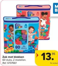 Mega - Zak met blokken