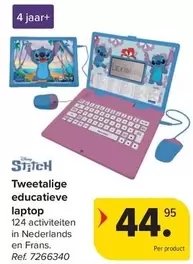 Stitch - Tweetalige educatieve laptop