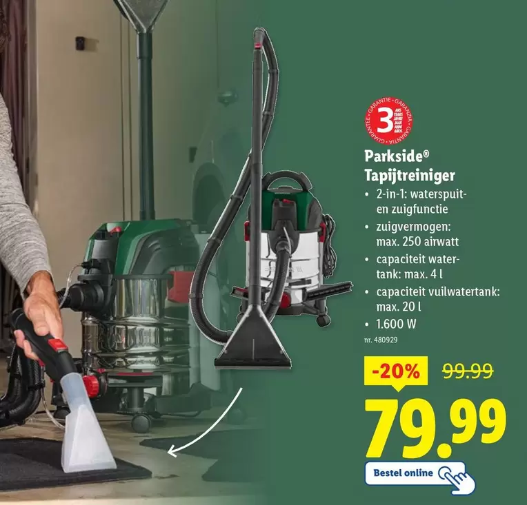 Tapijtreiniger