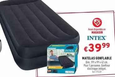 Intex - MATELAS GONFLABLE