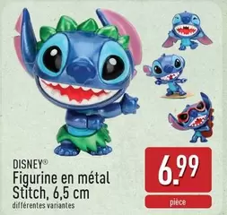 Disney - Figurine en métal Stitch, 6,5 cm