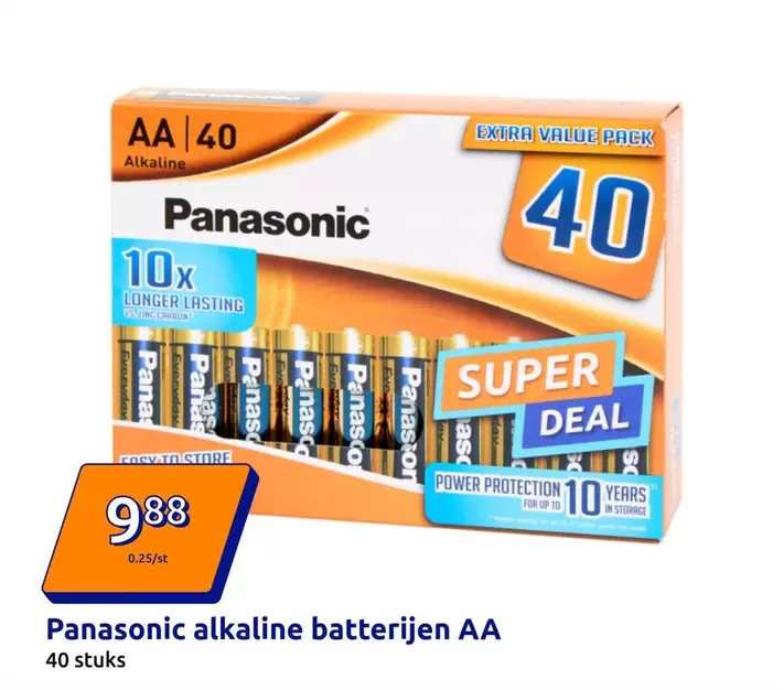 Extra - alkaline batterijen AA