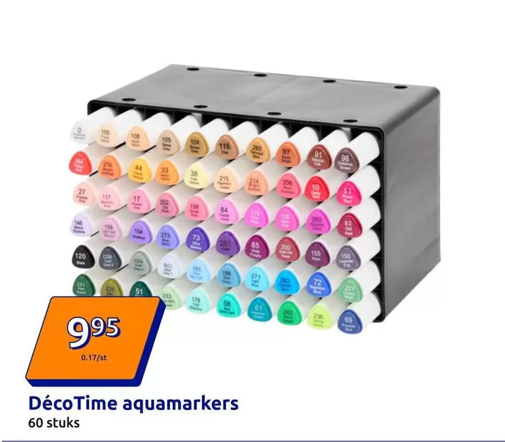 Red - Aquamarkers