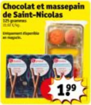 De - Chocolat et massepain de Saint-Nicolas