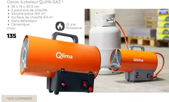 Canon -  à chaleur GAZ