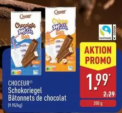 Bar - Schokoriegel Bâtonnets de chocolat